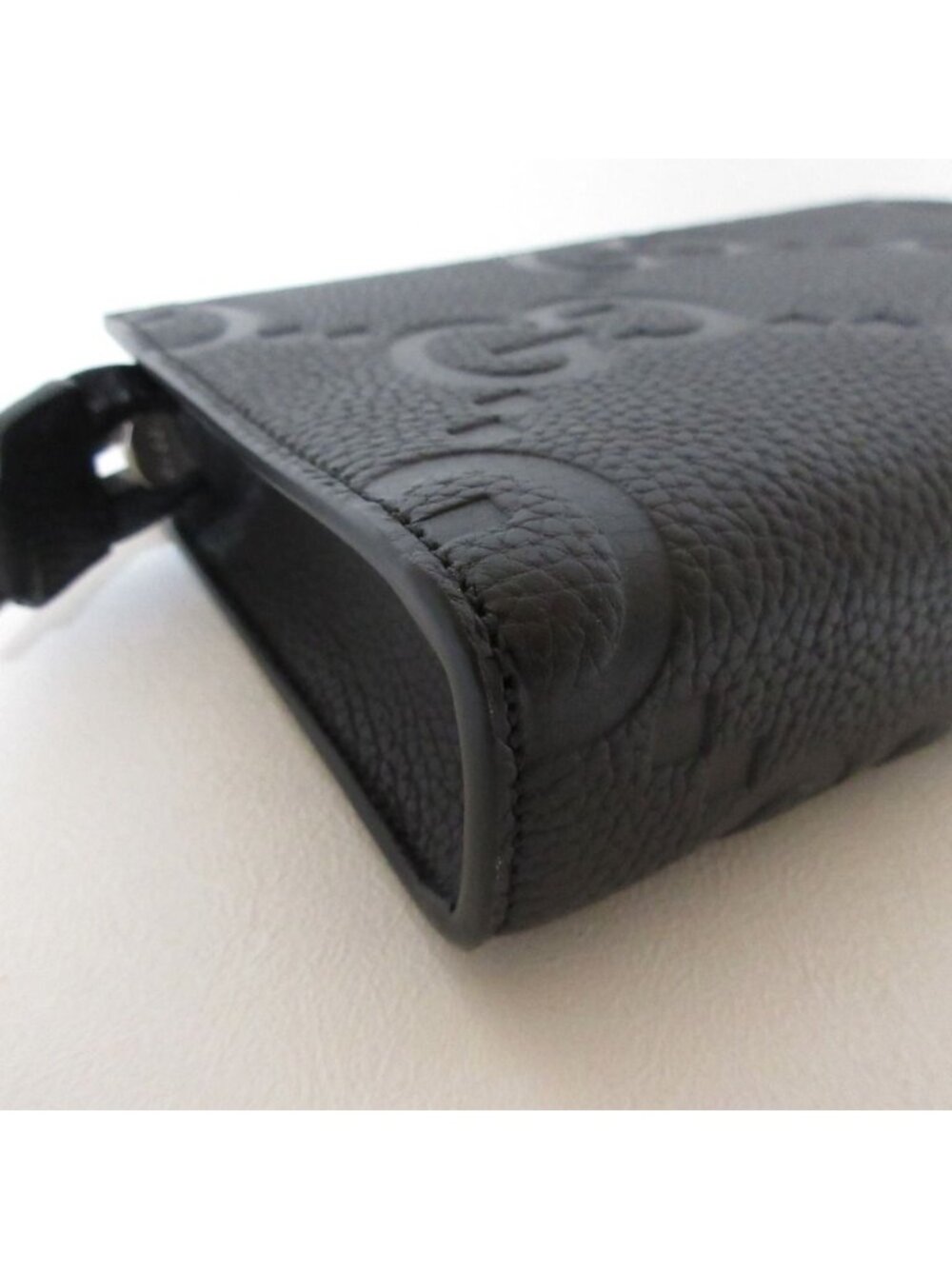 Gucci Jumbo GG Mini Shoulder Bag Black - Picture 8 of 15
